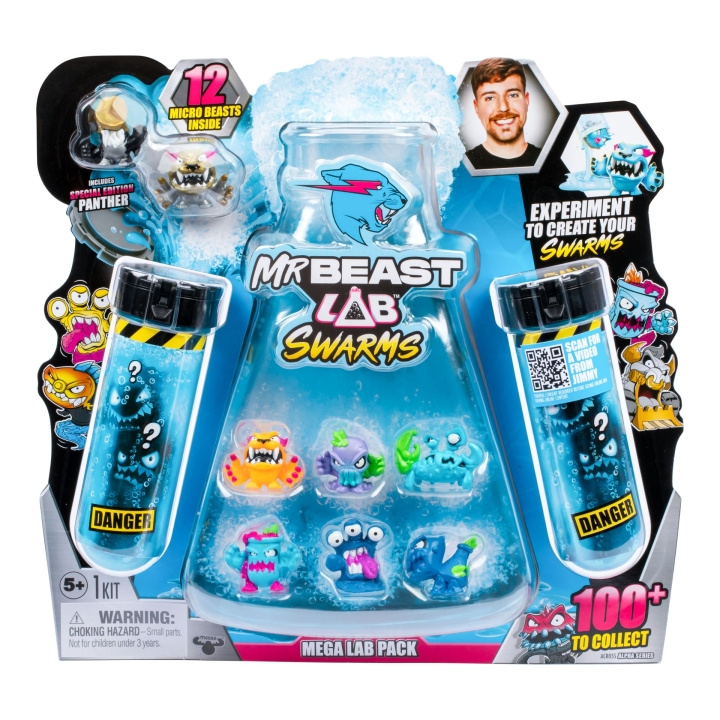 MR. BEAST LAB MrBeast Lab - Swarms Mega Lab 12 pakkaus (20349) ryhmässä LELUT, TUOTTEET LAPSILLE JA VAUVOILLE / Leikkikalut, Askartelu &Pelit / Figuurit, miniatyyrit ja tarvikkeet @ TP E-commerce Nordic AB (D19291)