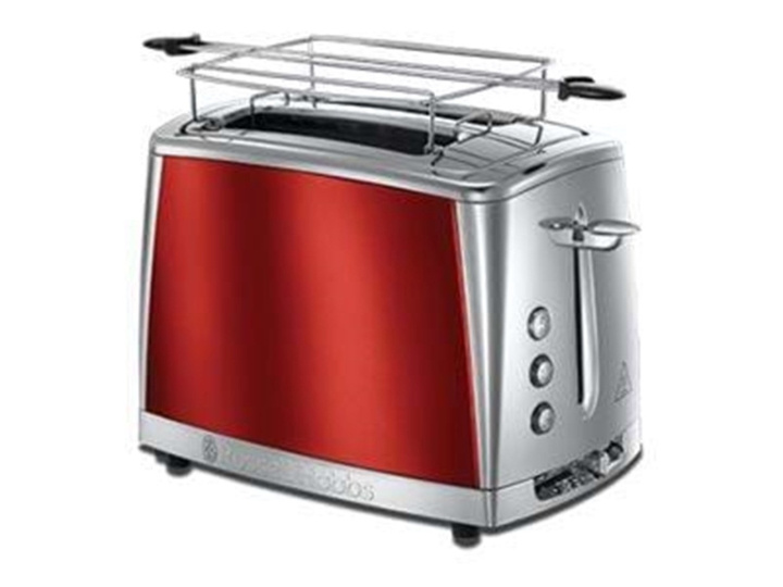 Russell Hobbs Luna 2 viipaletta leivänpaahdin - aurinko punainen ryhmässä KOTI, TALOUS JA PUUTARHA / Kodinkoneet / Leivänpaahtimet & Leipägrillit / Leivänpaahtimet @ TP E-commerce Nordic AB (D19296)