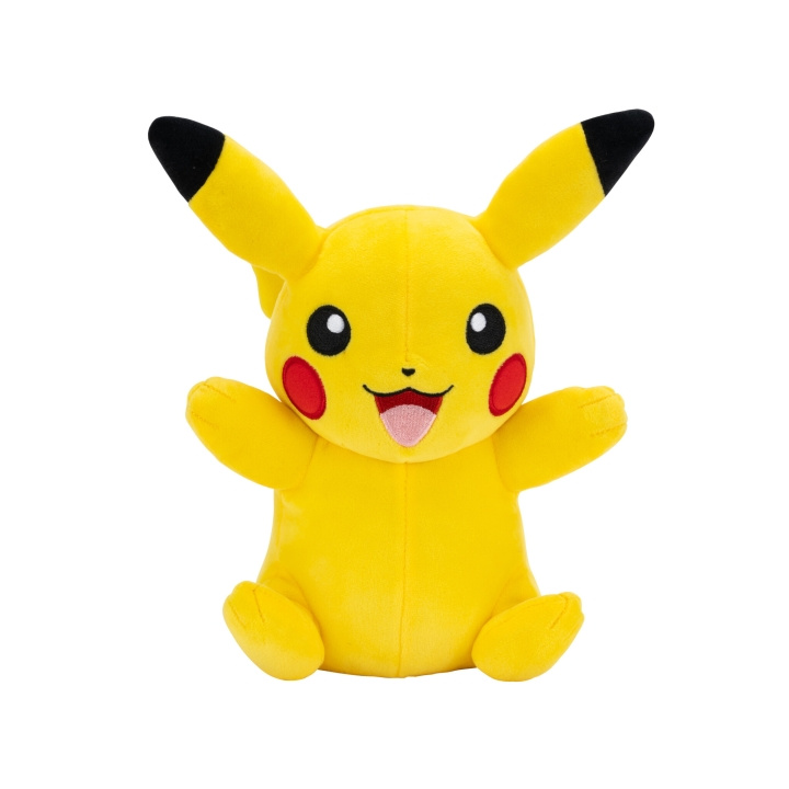 Pokémon Pehmo 20 cm Pikachu (PKW4193) ryhmässä LELUT, TUOTTEET LAPSILLE JA VAUVOILLE / Lelut vauvoille (0-3v) / Pehmolelut @ TP E-commerce Nordic AB (D19305)