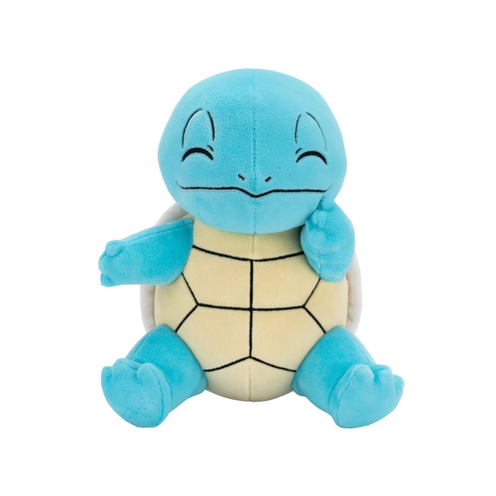Pokémon Pehmoinen 20 cm Squirtle (PKW4195) ryhmässä LELUT, TUOTTEET LAPSILLE JA VAUVOILLE / Lelut vauvoille (0-3v) / Pehmolelut @ TP E-commerce Nordic AB (D19306)