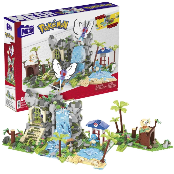 Mega Bloks MEGA Pokemon - Perimmäinen viidakkoretki (HHN61) ryhmässä LELUT, TUOTTEET LAPSILLE JA VAUVOILLE / Leikkikalut, Askartelu &Pelit / Rakennuslelut / Rakennuspalikat @ TP E-commerce Nordic AB (D19334)
