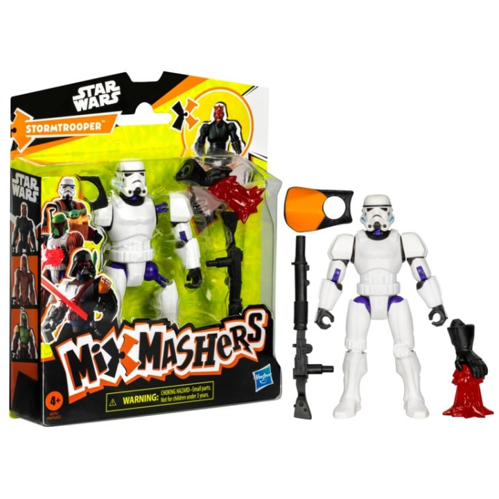 Star Wars MixMashers Stormtrooper toimintafiguuri (G0295) ryhmässä LELUT, TUOTTEET LAPSILLE JA VAUVOILLE / Leikkikalut, Askartelu &Pelit / Figuurit, miniatyyrit ja tarvikkeet @ TP E-commerce Nordic AB (D19348)
