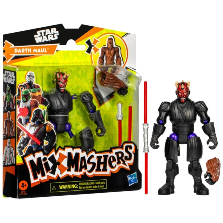 Star Wars MixMashers Darth Maul Toimintafiguuri (G0298) ryhmässä LELUT, TUOTTEET LAPSILLE JA VAUVOILLE / Leikkikalut, Askartelu &Pelit / Figuurit, miniatyyrit ja tarvikkeet @ TP E-commerce Nordic AB (D19350)