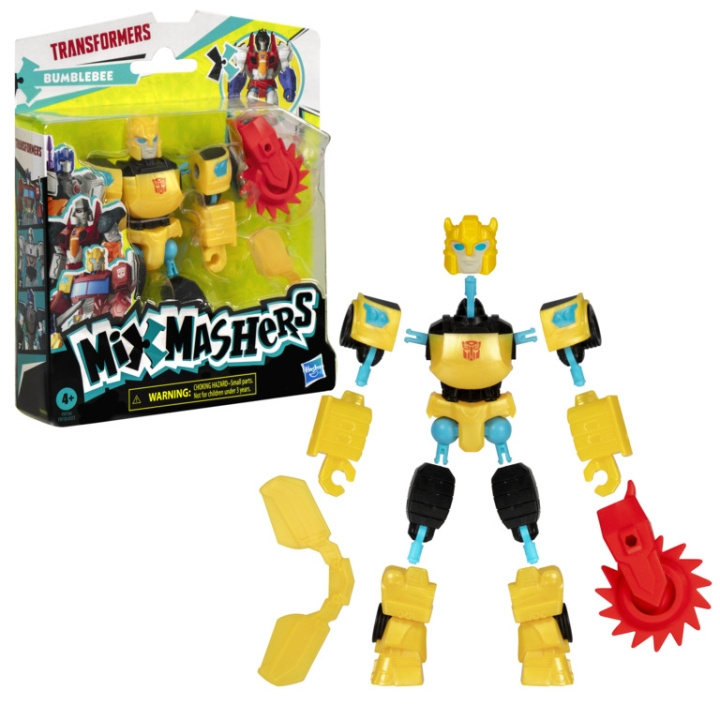 Transformers Mix Mashers Bumblebee Toimintafiguuri (F9734) ryhmässä LELUT, TUOTTEET LAPSILLE JA VAUVOILLE / Leikkikalut, Askartelu &Pelit / Figuurit, miniatyyrit ja tarvikkeet @ TP E-commerce Nordic AB (D19352)