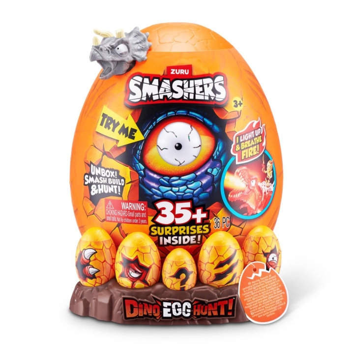 Smashers Dino munajahti-sarja 1 (74133) ryhmässä LELUT, TUOTTEET LAPSILLE JA VAUVOILLE / Peli / Lautapelit @ TP E-commerce Nordic AB (D19374)