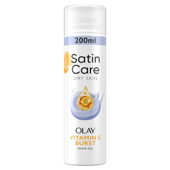 Gillette Venus Satin Care naisten parranajogeeli, E-vitamiinipitoinen Olay - 200 ml ryhmässä KAUNEUS JA TERVEYS / Hiukset &Stailaus / Sheivaus ja trimmaus / Aftershave @ TP E-commerce Nordic AB (D19409)