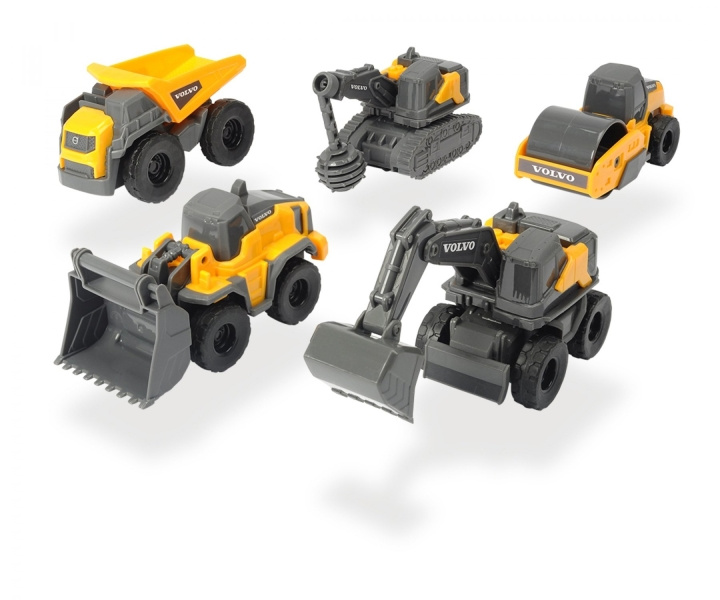 Dickie Toys Volvo Micro Workers (203722008) ryhmässä LELUT, TUOTTEET LAPSILLE JA VAUVOILLE / Leikkikalut, Askartelu &Pelit / Leikkiautot @ TP E-commerce Nordic AB (D19415)