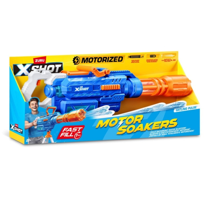 X-Shot Vesi Gatling-moottori Soaker (118165) ryhmässä LELUT, TUOTTEET LAPSILLE JA VAUVOILLE / Leikkikalut, Askartelu &Pelit / Toimintapeli @ TP E-commerce Nordic AB (D19427)