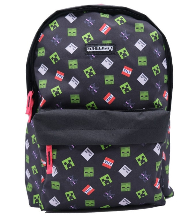 MINECRAFT Kids Licensing - Koululaukku (17L) - MINECRAFT (0616090-237937117) ryhmässä LELUT, TUOTTEET LAPSILLE JA VAUVOILLE / Matkustus / Laukut / Reput ja rinkat @ TP E-commerce Nordic AB (D19440)