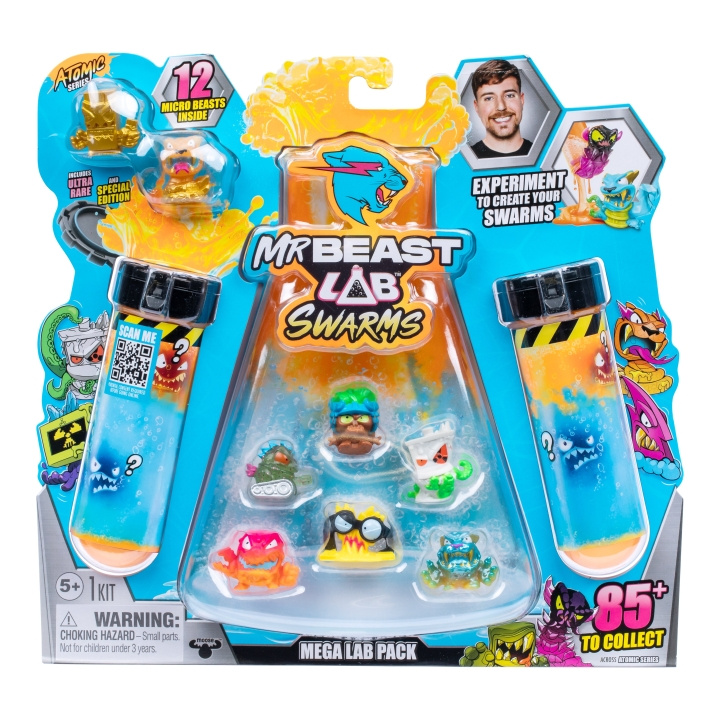 MR. BEAST LAB MrBeast Lab Swarms Mega Lab 12 pakkaus sarja 2 - (20389) ryhmässä LELUT, TUOTTEET LAPSILLE JA VAUVOILLE / Leikkikalut, Askartelu &Pelit / Figuurit, miniatyyrit ja tarvikkeet @ TP E-commerce Nordic AB (D19449)
