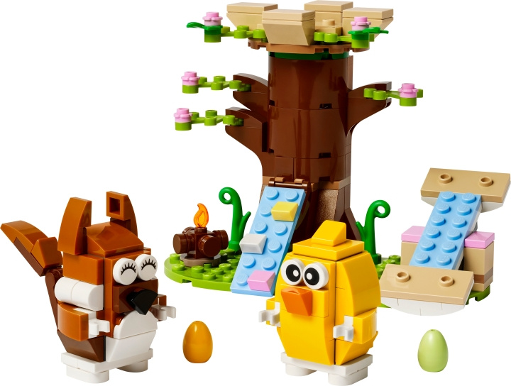 LEGO LEGO Iconic - Kevään eläinten leikkipaikka (40709) ryhmässä LELUT, TUOTTEET LAPSILLE JA VAUVOILLE / Leikkikalut, Askartelu &Pelit / Rakennuslelut / Lego @ TP E-commerce Nordic AB (D19455)