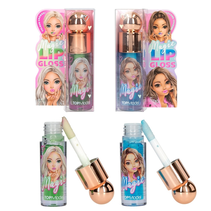 TOPModel Magic Lip Gloss BEAUTY and ME - Sininen, Vihreä ryhmässä KAUNEUS JA TERVEYS / Meikit / Huulet / Huulikiilto / Plumper @ TP E-commerce Nordic AB (D19462)