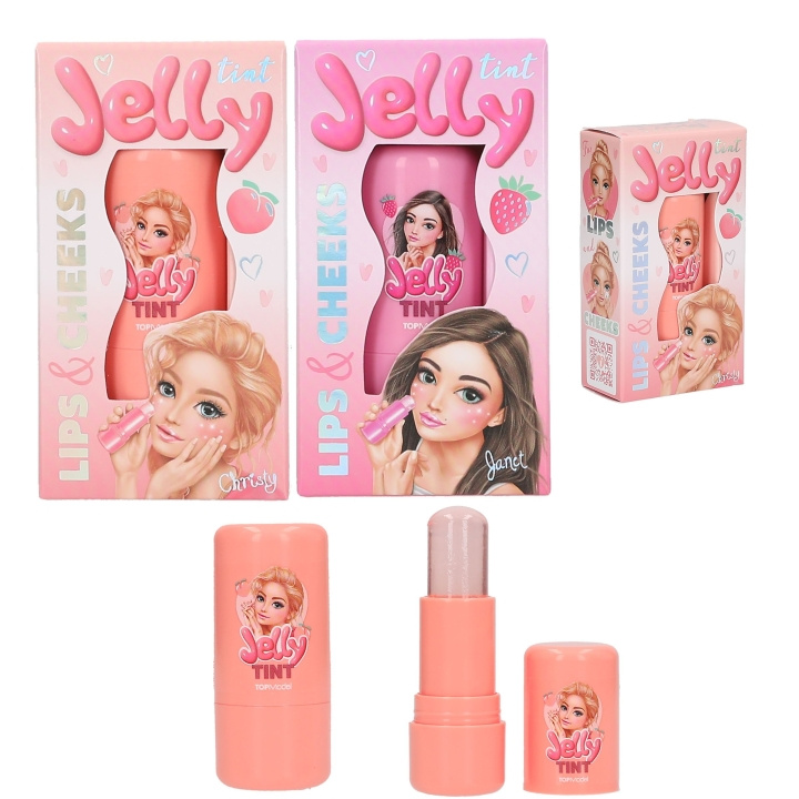 TOPModel TOPModel Jelly Stick Cheeks & Lips - Vaaleanpunainen tai Aprikoosi - 7,2 grammaa ryhmässä KAUNEUS JA TERVEYS / Meikit / Huulet / Huulipuna @ TP E-commerce Nordic AB (D19463)