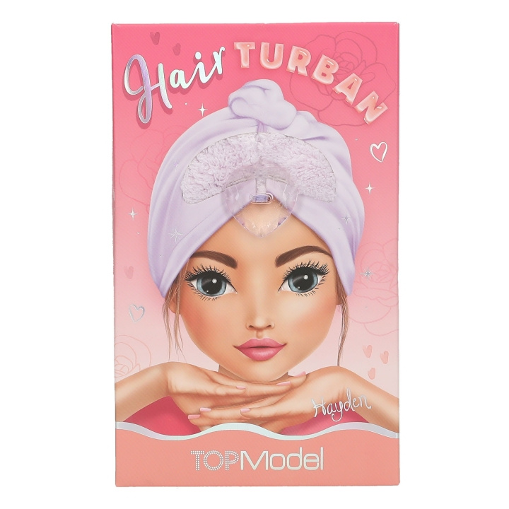 TOPModel Hiusturbaani BEAUTY and ME - pehmeä violetti ryhmässä LELUT, TUOTTEET LAPSILLE JA VAUVOILLE / Leikkikalut, Askartelu &Pelit / Nuket & Tarvikkeet @ TP E-commerce Nordic AB (D19478)