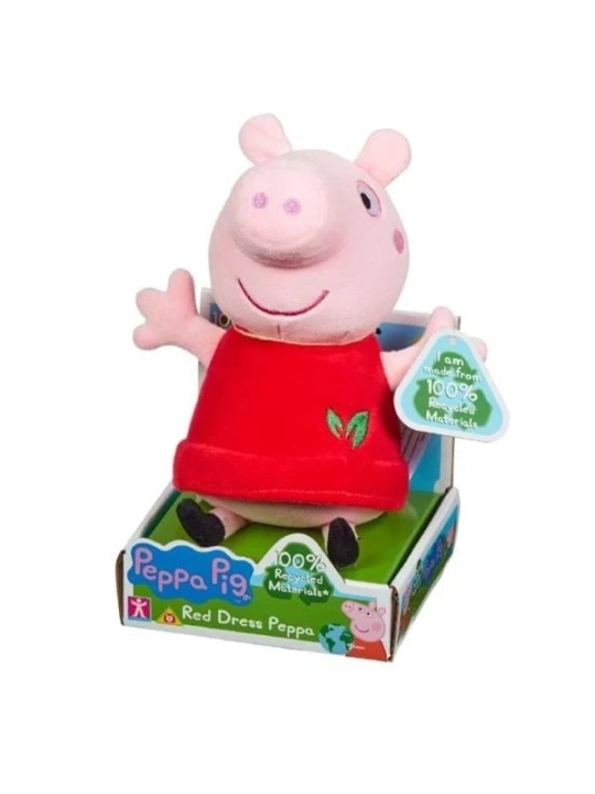 Peppa Pig Eco Plush 20 cm (20-00268) ryhmässä LELUT, TUOTTEET LAPSILLE JA VAUVOILLE / Lelut vauvoille (0-3v) / Pehmolelut @ TP E-commerce Nordic AB (D19484)