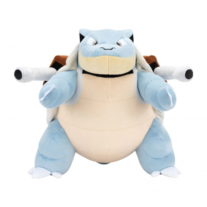 Pokémon Pehmo 30 cm Blastoise - (PKW4466) ryhmässä LELUT, TUOTTEET LAPSILLE JA VAUVOILLE / Lelut vauvoille (0-3v) / Pehmolelut @ TP E-commerce Nordic AB (D19488)