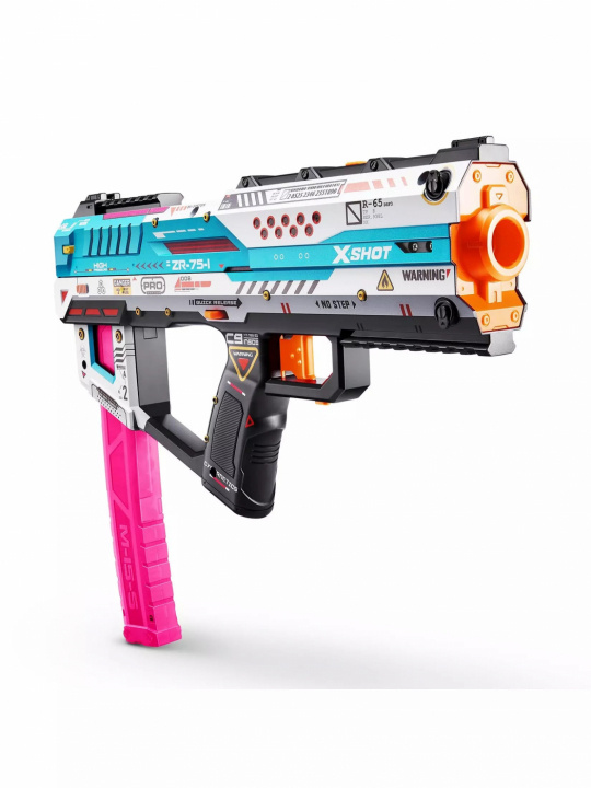 X-Shot SKINS Pro Series - Fury-X Blaster (40 tikkaa) - (36772) ryhmässä LELUT, TUOTTEET LAPSILLE JA VAUVOILLE / Leikkikalut, Askartelu &Pelit / Toimintapeli @ TP E-commerce Nordic AB (D19490)