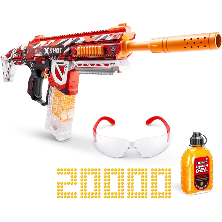X-Shot XSHOT Hyper Gel Large Blaster (3500Gellets)-värilaatikko - (36620) ryhmässä LELUT, TUOTTEET LAPSILLE JA VAUVOILLE / Leikkikalut, Askartelu &Pelit / Toimintapeli @ TP E-commerce Nordic AB (D19496)