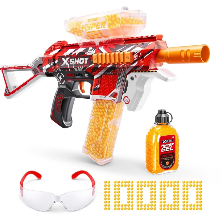 X-Shot XSHOT Hyper Gel Medium Blaster (2500Gellets)-värilaatikko - (36621) ryhmässä LELUT, TUOTTEET LAPSILLE JA VAUVOILLE / Leikkikalut, Askartelu &Pelit / Toimintapeli @ TP E-commerce Nordic AB (D19497)