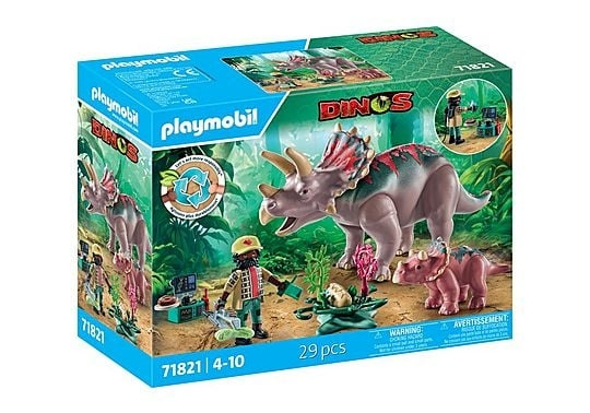 Playmobil Triceratops-perhe (71821) ryhmässä LELUT, TUOTTEET LAPSILLE JA VAUVOILLE / Leikkikalut, Askartelu &Pelit / Lelusarja @ TP E-commerce Nordic AB (D19500)