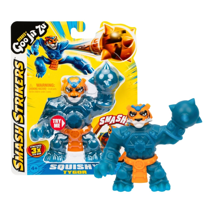 Goo Jit Zu Smash Strikers Tygor - (42795) ryhmässä LELUT, TUOTTEET LAPSILLE JA VAUVOILLE / Leikkikalut, Askartelu &Pelit / Figuurit, miniatyyrit ja tarvikkeet @ TP E-commerce Nordic AB (D19511)