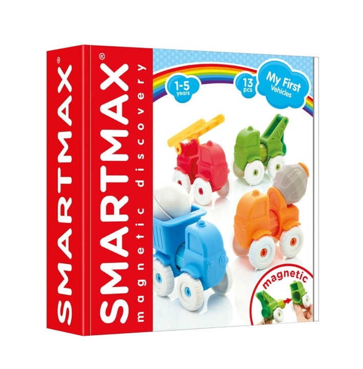 SmartMax Smart Max - Ensimmäiset ajoneuvoni (pohjoismainen) (SG5048) ryhmässä LELUT, TUOTTEET LAPSILLE JA VAUVOILLE / Leikkikalut, Askartelu &Pelit / Leikkiautot @ TP E-commerce Nordic AB (D19521)