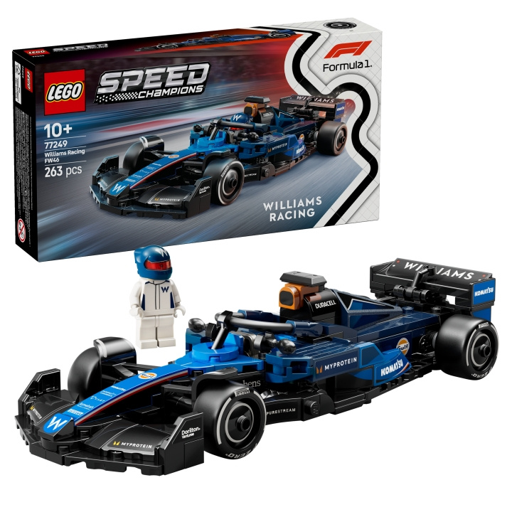 LEGO Speed Champions - Williams Racing FW46 F1® kilpa-auto (77249) ryhmässä LELUT, TUOTTEET LAPSILLE JA VAUVOILLE / Leikkikalut, Askartelu &Pelit / Rakennuslelut / Lego @ TP E-commerce Nordic AB (D19531)