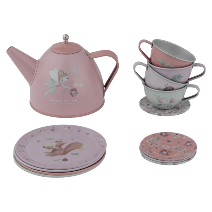 Little Dutch Keijupuutarhan teesetti (2013747) ryhmässä LELUT, TUOTTEET LAPSILLE JA VAUVOILLE / Leikkikalut, Askartelu &Pelit / Lelusarja @ TP E-commerce Nordic AB (D19535)