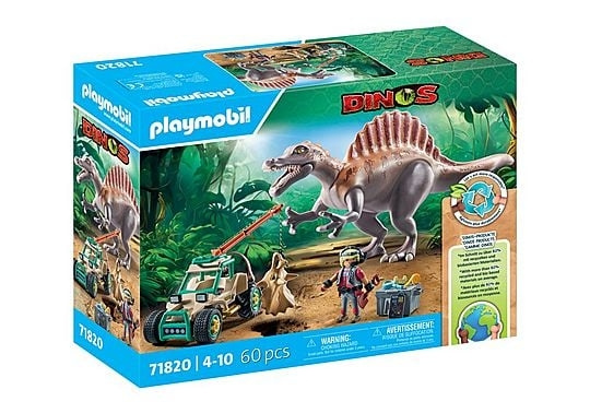 Playmobil Spinosaurus hyökkäys (71820) ryhmässä LELUT, TUOTTEET LAPSILLE JA VAUVOILLE / Leikkikalut, Askartelu &Pelit / Lelusarja @ TP E-commerce Nordic AB (D19558)