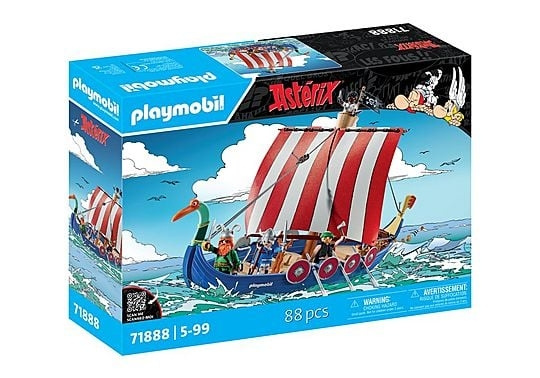 Playmobil Asterix: Asterixix: Merirosvolaiva (71888) ryhmässä LELUT, TUOTTEET LAPSILLE JA VAUVOILLE / Leikkikalut, Askartelu &Pelit / Lelusarja @ TP E-commerce Nordic AB (D19566)