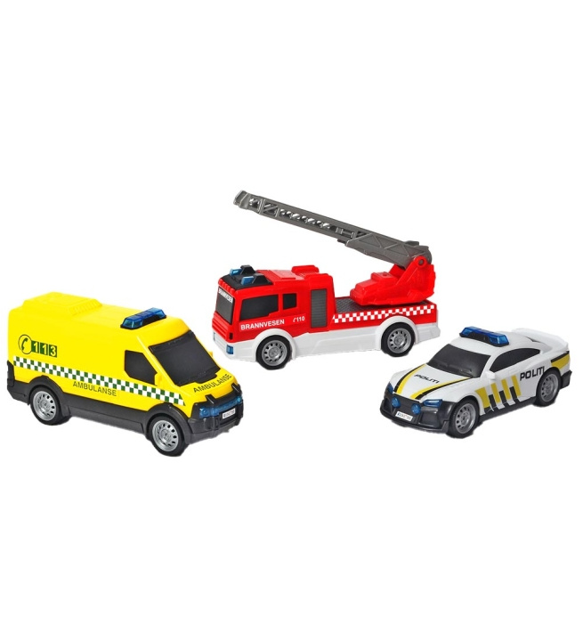 Dickie Toys SOS Team Set - tanskalainen (203712015018) ryhmässä LELUT, TUOTTEET LAPSILLE JA VAUVOILLE / Leikkikalut, Askartelu &Pelit / Lelusarja @ TP E-commerce Nordic AB (D19571)