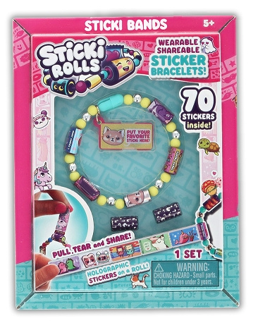 Sticki Rolls Sticki Band (SR100) ryhmässä LELUT, TUOTTEET LAPSILLE JA VAUVOILLE / Leikkikalut, Askartelu &Pelit / Käsityöt @ TP E-commerce Nordic AB (D19600)