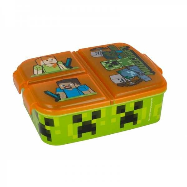 MINECRAFT Stor - Monilokeroinen voileipälaatikko - MINECRAFT (088808735-40420) ryhmässä KOTI, TALOUS JA PUUTARHA / Keittiövälineet / Lounaslaatikot & Ruokasäiliö @ TP E-commerce Nordic AB (D19607)