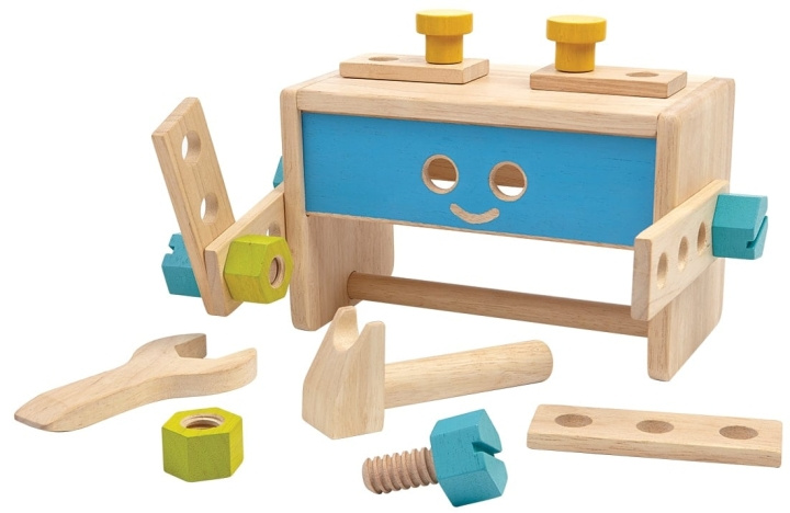 PlanToys Robotin työkalupakki - (PT-5540) ryhmässä LELUT, TUOTTEET LAPSILLE JA VAUVOILLE / Leikkikalut, Askartelu &Pelit / Lelusarja @ TP E-commerce Nordic AB (D19616)