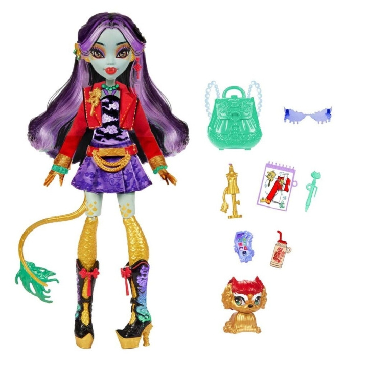 Monster High Jinafire ydinnukke - (218-2501) ryhmässä LELUT, TUOTTEET LAPSILLE JA VAUVOILLE / Leikkikalut, Askartelu &Pelit / Nuket & Tarvikkeet @ TP E-commerce Nordic AB (D19623)