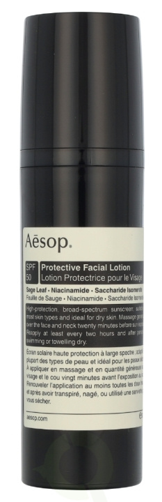 AESOP Protective Facial Lotion SPF50 50 ml ryhmässä KAUNEUS JA TERVEYS / Ihonhoito / Kasvot / Päivävoide @ TP E-commerce Nordic AB (D19625)