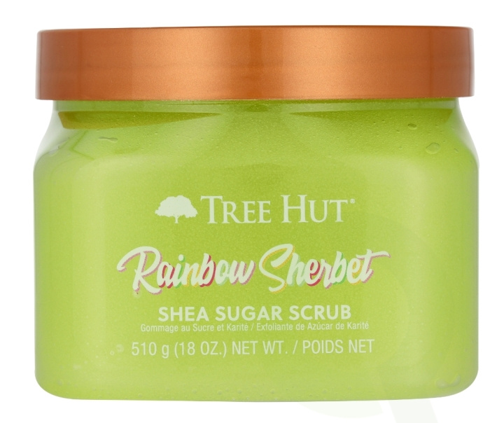 Tree Hut Shea Sugar Scrub 510 g Rainbow Sherbet ryhmässä KAUNEUS JA TERVEYS / Ihonhoito / Kasvot / Kuorinta @ TP E-commerce Nordic AB (D19654)
