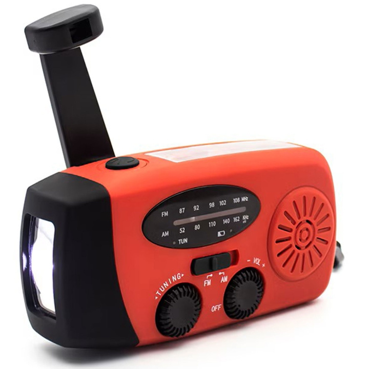 Denver Vevradio Solcell Lampa SCR-2005 ryhmässä KODINELEKTRONIIKKA / Ääni & Kuva / Kotiteatteri, HiFi ja kannettavat / Radio & Herätyskellot / Radio @ TP E-commerce Nordic AB (D19676)