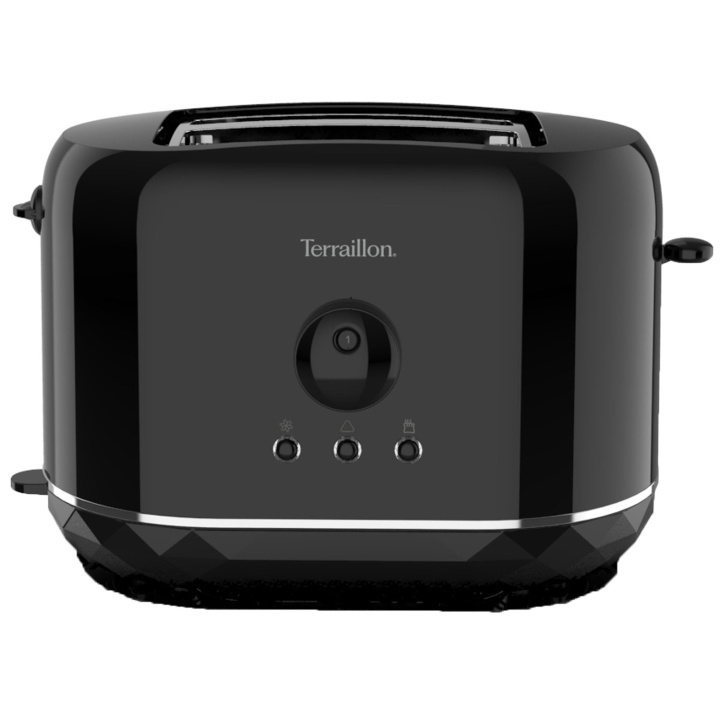 Terraillon Brödrost Diamond 2 Skivor svart ryhmässä KOTI, TALOUS JA PUUTARHA / Kodinkoneet / Leivänpaahtimet & Leipägrillit / Leivänpaahtimet @ TP E-commerce Nordic AB (D19685)