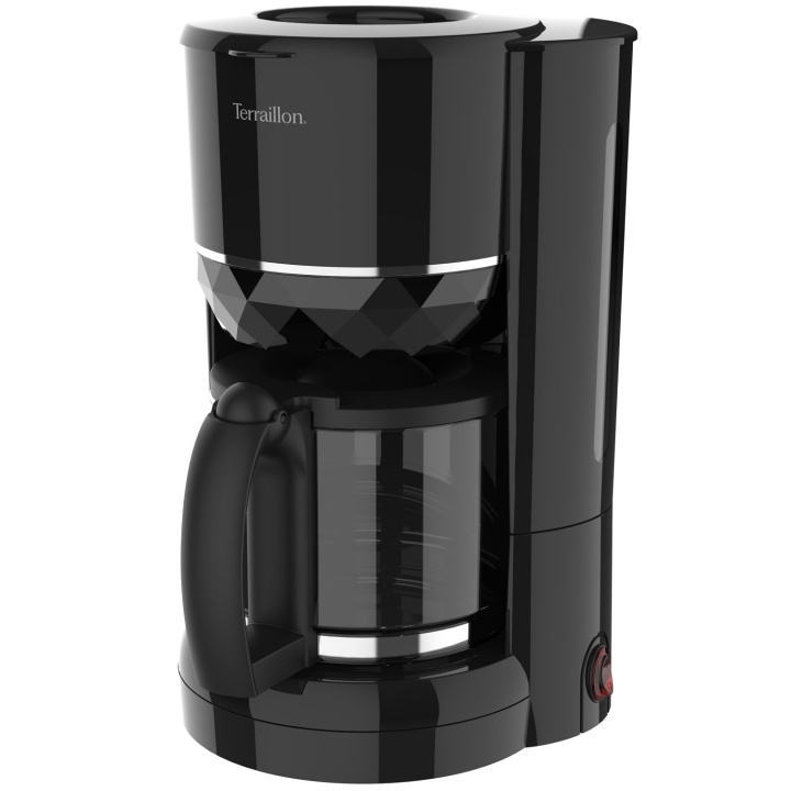 Terraillon Kaffebryggare Diamond 1,25L 980W Droppstopp svart ryhmässä KOTI, TALOUS JA PUUTARHA / Kodinkoneet / Kahvikoneet ja tarvikkeet / Kahvinkeittimet @ TP E-commerce Nordic AB (D19686)
