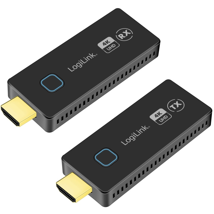 LogiLink Trådlös HDMI-överföring HDMI till HDMI-kit 1till1 4K@60Hz ryhmässä KODINELEKTRONIIKKA / Kaapelit & Sovittimet / HDMI @ TP E-commerce Nordic AB (D19694)