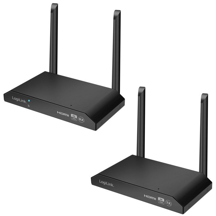LogiLink Trådlös HDMI-överföring KVM 1till4 4K@60Hz ryhmässä KOTI, TALOUS JA PUUTARHA / Älykodit / Älykodin järjestelmät @ TP E-commerce Nordic AB (D19695)