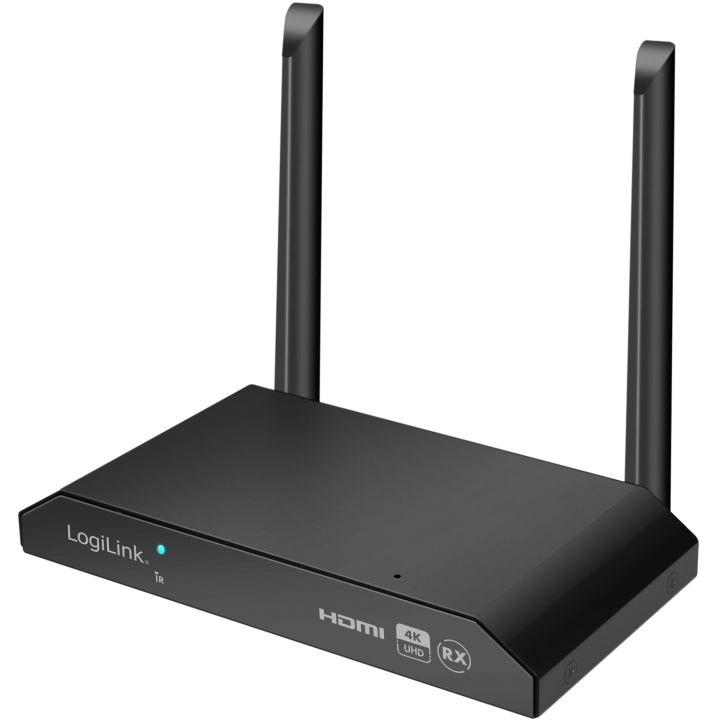 LogiLink Mottagarenhet för HDW0103 Trådlös HDMI 4K@60Hz ryhmässä TIETOKOONET & TARVIKKEET / Verkko / Wifi-vahvistimet @ TP E-commerce Nordic AB (D19696)