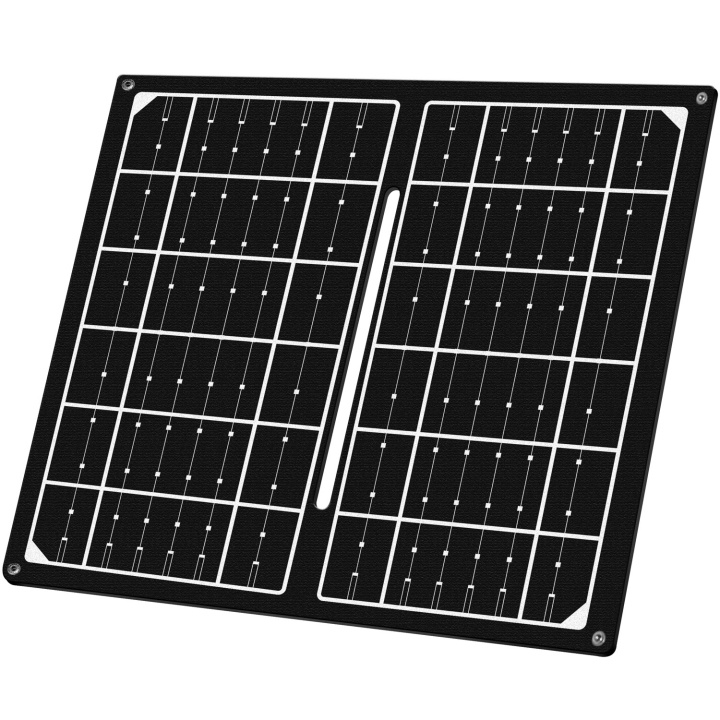 LogiLink Vikbar solcellspanel med USB-laddare 1 x USB-A 7W ryhmässä URHEILU, VAPAA-AIKA JA HARRASTUS / Ulkoilu / Solar cell charging @ TP E-commerce Nordic AB (D19702)