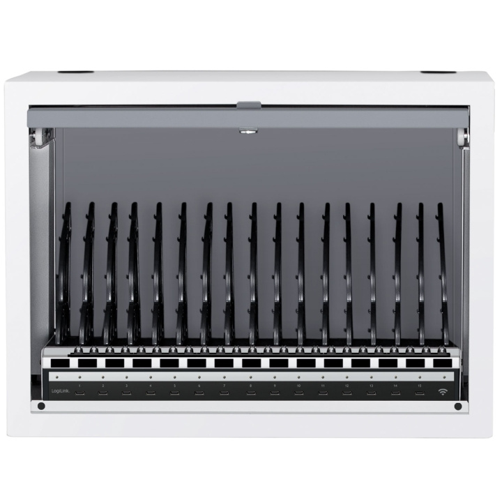 LogiLink Laddstation 15 portar USB-C PD 350W Smart ryhmässä KOTI, TALOUS JA PUUTARHA / Sähkö & Valaistus / Power stations @ TP E-commerce Nordic AB (D19706)