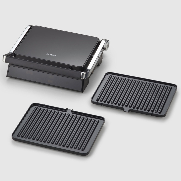 Severin Kontaktgrill Sevini Comfort KG2399 Digital ryhmässä KOTI, TALOUS JA PUUTARHA / Puutarhatuotteet / Grillit & grillitarvikkeet @ TP E-commerce Nordic AB (D19723)