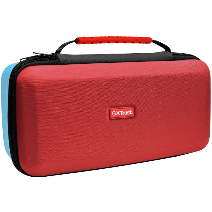 Trust GXT 1252RB XL Hardcase Nintendo Switch 2 Röd/Blå ryhmässä KODINELEKTRONIIKKA / Pelikonsolit & Tarvikkeet / Nintendo Switch @ TP E-commerce Nordic AB (D19742)