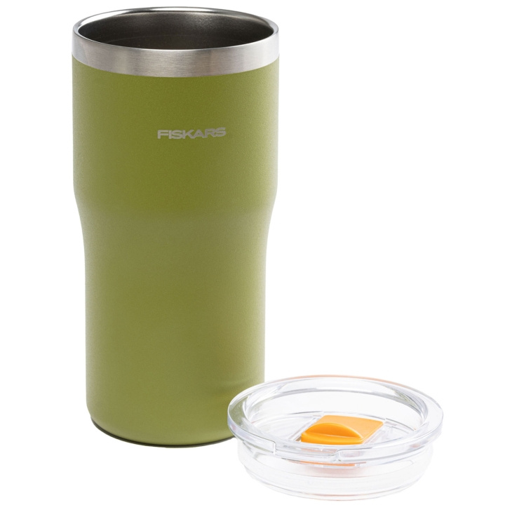 Fiskars Termosmugg grön 0,5 liter On-the-go mug ryhmässä URHEILU, VAPAA-AIKA JA HARRASTUS / Ulkoilu / Termos- ja vesipullot @ TP E-commerce Nordic AB (D19759)