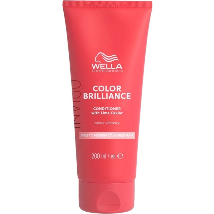 Wella Professionals Invigo Color Brilliance Conditioner Fine Hair 200ml ryhmässä KAUNEUS JA TERVEYS / Hiukset &Stailaus / Hiustenhoito / Hoitoaine @ TP E-commerce Nordic AB (D19773)
