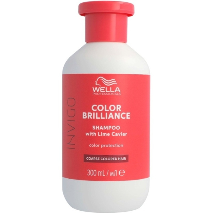 Wella Professionals Invigo Color Brilliance Shampoo Coarse Hair 300ml ryhmässä KAUNEUS JA TERVEYS / Hiukset &Stailaus / Hiustenhoito / Shampoo @ TP E-commerce Nordic AB (D19774)